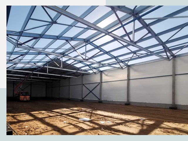 Строительство сенохранилищ в Егорьевске