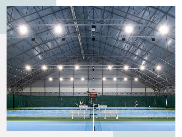 Строительство теннисных кортов в Егорьевск от 608 руб.