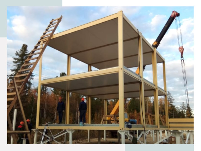 Строительство модульных здания Егорьевск