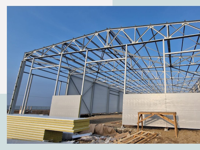 Утепленные ангары в Егорьевск от 608 руб. за м²