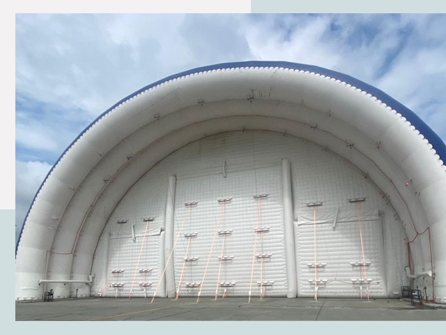 Пневмокаркасные ангары от СтальСтрой-Грь по цене от 608 руб.