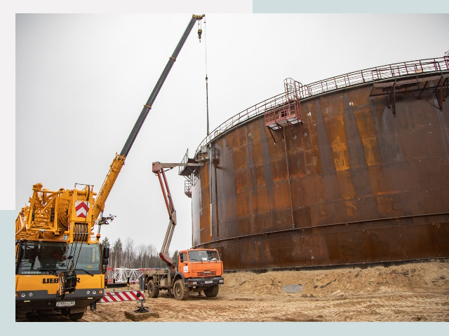 Монтаж резервуаров в Егорьевске от 608 руб. за м³