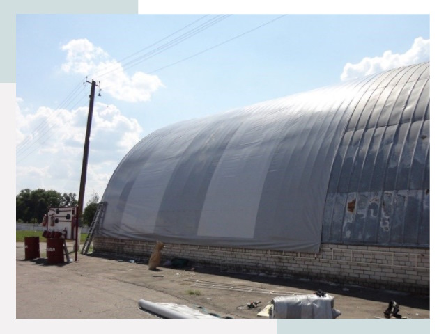 Ремонт ангаров в Егорьевске