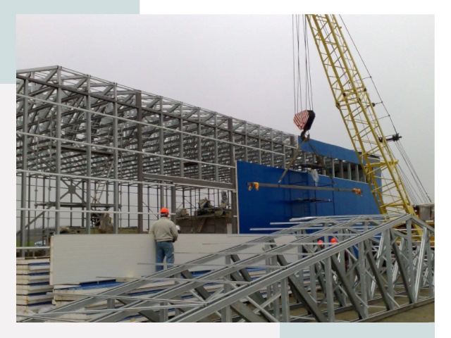 Монтаж ангаров в Егорьевске