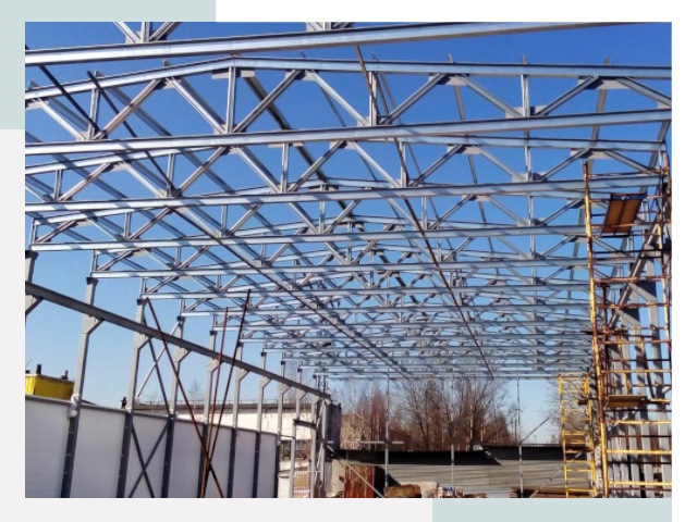 Металлокаркасы для складов в Егорьевске