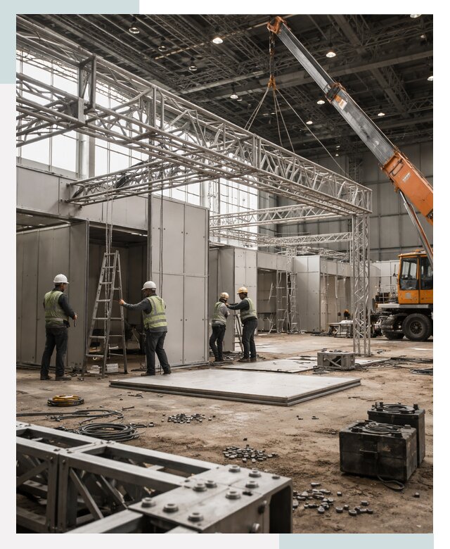 Строительство выставочных павильонов в Егорьевске от 35441 р.| СтальСтрой-Грь